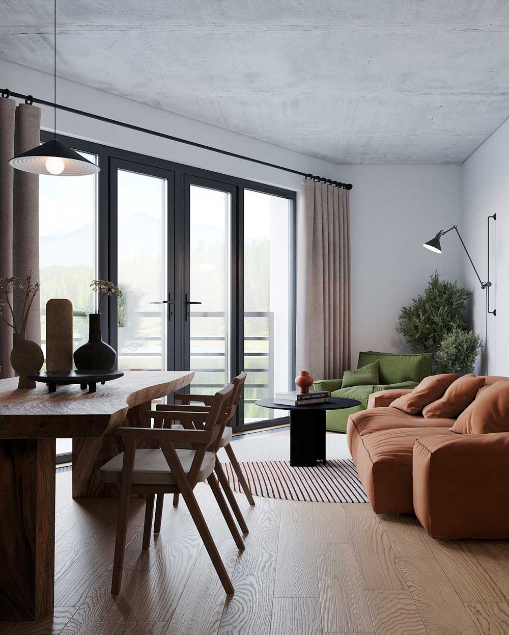 Современные апартаменты