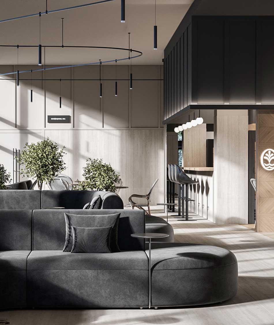 Стильные общественные места